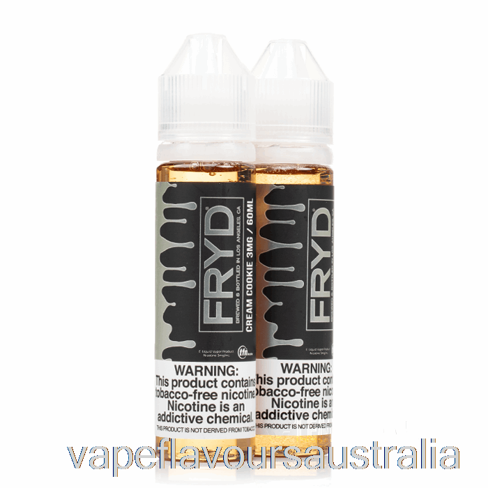 Vape Flavours Australia Cream Cookie - FRYD E-Liquid - 120mL 3mg